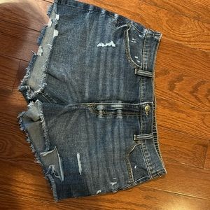 Aerie Jean shorts. Elastic back. Never worn